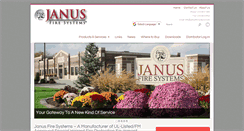 Desktop Screenshot of janusfiresystems.com