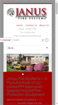 Mobile Screenshot of janusfiresystems.com